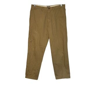 Lands' End traditional fit‎ khaki pants men's 34 career office minimal preppy